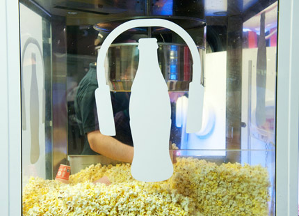 Coke's Dancing Popcorn