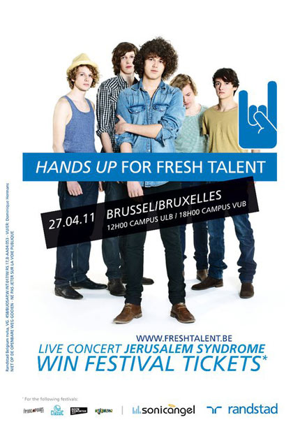 Randstad's Hands Up for Fresh Talent